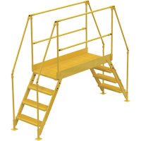 Crossover Ladder, 91 " Overall Span, 40" H x 48" D, 24" Step Width VC448 | Southpoint Industrial Supply