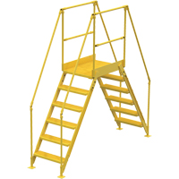Crossover Ladder, 104" Overall Span, 60" H x 36" D, 24" Step Width VC455 | Southpoint Industrial Supply
