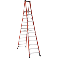 Industrial Extra Heavy-Duty Pro Platform Stepladders (FXP1800 Series), 12', 375 lbs. Cap. VD420 | Southpoint Industrial Supply