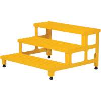 Adjustable Step-Mate Stand, 3 Step(s), 36-3/16" W x 33-7/8" L x 22-1/4" H, 500 lbs. Capacity Southpoint Industrial Supply