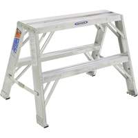 Work Stand, 2 Steps, 22"/8" x 30"/33" x 24" High VD563 | Southpoint Industrial Supply