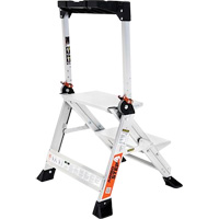 Jumbo Step™ Ladder, 1.5', Aluminum, 375 lbs. Capacity, Type 1AA VD612 | Southpoint Industrial Supply