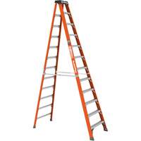Escabeau, 12', Fibre de verre, Capacit&eacute; 375 lb, Type 1AA Southpoint Industrial Supply