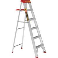 Step Ladder with Paint Tray, 6', Aluminum, 200 lbs. Capacity, Type 3 Southpoint Industrial Supply