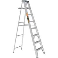 Step Ladder with Paint Tray, 8', Aluminum, 225 lbs. Capacity, Type 2 Southpoint Industrial Supply