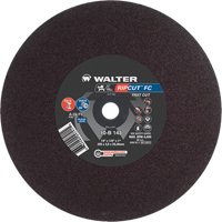 Ripcut Stainless Steel & Steel Cut-Off Wheel for Stationary Saws, 14" x 1/8", 1" Arbor, Type 1, Aluminum Oxide, 4400 RPM Southpoint Industrial Supply