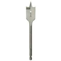 Flat Boring Bit, 7/16" Diameter, 1/4" Hex Shank, 6" Length Southpoint Industrial Supply