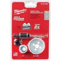 Hole Dozer Door Lock Hole Saw Kit, 4 Pieces Southpoint Industrial Supply