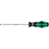 Tapered Slotted Screwdriver, 6.5 mm Tip, Round, 10-1/16" L, Plastic Handle Southpoint Industrial Supply