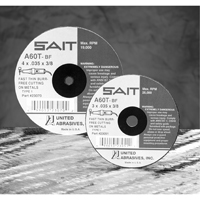 Cut-Off Wheel, 5" x 0.045", 7/8" Arbor, Type 27, Aluminum Oxide/Ceramic, 12200 RPM Southpoint Industrial Supply