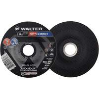 HP Combo Depressed Center Combination Wheel, 4-1/2" x 1/8", 7/8" Arbor, Type 27 Southpoint Industrial Supply