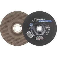 Stainless Steel Depressed Centre Grinding Wheels, 9" x 1/8", 7/8" Arbor, Type 27 Southpoint Industrial Supply