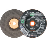 FLEXCUT MILL SCALE Grinding Wheel, 4-1/2", 36 Grit, Aluminum Oxide, 5/8"-11, 13300 RPM, Type 29 Southpoint Industrial Supply