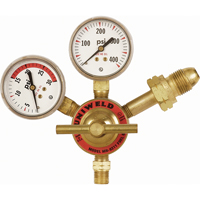 Light-Duty Single Stage Regulator, Acetylene, CGA510 Inlet VX745 | Southpoint Industrial Supply