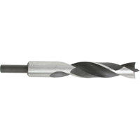 Brad Point, Wood Drills, 1", 8-5/8" Length, 1/2" Shank Southpoint Industrial Supply