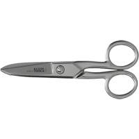 Electrician's Scissors, 5-1/4", Rings Handle Southpoint Industrial Supply