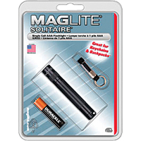 Solitaire&reg; Flashlights, Incandescent, 2 Lumens, AAA Batteries Southpoint Industrial Supply