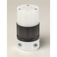 Grounding Straight Blade Connector, 5-15R, Nylon Southpoint Industrial Supply