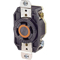 Prise encastr&eacute;e mise &agrave; la terre simple &agrave; trois bornes et quatre fils Southpoint Industrial Supply