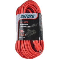 Vinyl Extension Cord, Outdoor, SJTW, 14/3 AWG, 15 A, 3 Outlet(s), 50' Southpoint Industrial Supply