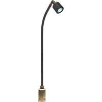 LS Series High-Output Flexible Light, 5 W, LED, 27" Neck, Black Southpoint Industrial Supply