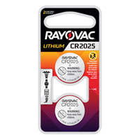 CR2025 Lithium Coin Cell Batteries, 3 V Southpoint Industrial Supply