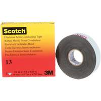 Ruban isolant semi-conducteur Scotch, 19 mm (3/4") x 4,6 m (15'), Noir, 30 mils Southpoint Industrial Supply