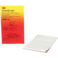 ScotchCode™ Pre-Printed Wire Marker Book XH304 | Southpoint Industrial Supply