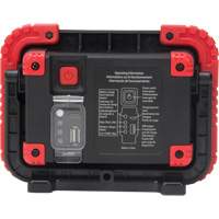 Portable Work Light, LED, 10 W, 1000 Lumens, Plastic Housing Southpoint Industrial Supply