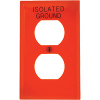 Plaque murale pour prise double Southpoint Industrial Supply