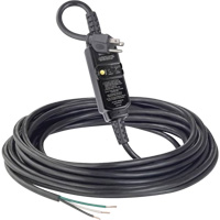 Self-Test Automatic Reset GFCI Cord Set, 120 VAC, 15 A, 37' Cord XJ279 | Southpoint Industrial Supply
