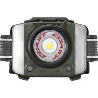 Lampe frontale FL97R &agrave; trois couleurs avec syst&egrave;me Twist Focus et commande vocale, DEL, 830 lumens, 2 hres de fonctionnement, piles Rechargeable Southpoint Industrial Supply