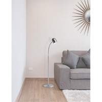 Lampe sur pied en chrome satin&eacute; Southpoint Industrial Supply