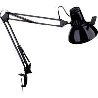 Lampe de travail pour bureau, 100 W, Pinces serre-joints, Col 36", Noir Southpoint Industrial Supply