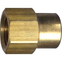 Reduced Pipe Coupling, Brass, 1/2" x 3/8" Southpoint Industrial Supply