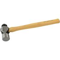 Ball Pein Hammer, 40 oz. Head Weight, Plain Face, Wood Handle Southpoint Industrial Supply