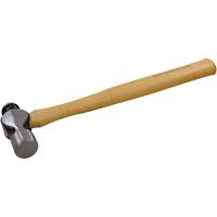 Ball Pein Hammer, 16 oz. Head Weight, Plain Face, Wood Handle Southpoint Industrial Supply