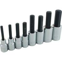 Hex Head SAE Socket Set, Hex, 1/2" Drive, 8 Pcs Southpoint Industrial Supply