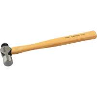 Ball Pein Hammer, 12 oz. Head Weight, Plain Face, Wood Handle Southpoint Industrial Supply